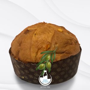 Panettone all’Olio Extravergine d’Oliva senza latte e lattosio