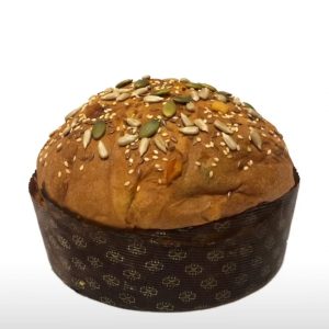 Panettone pomodori secchi e basilico